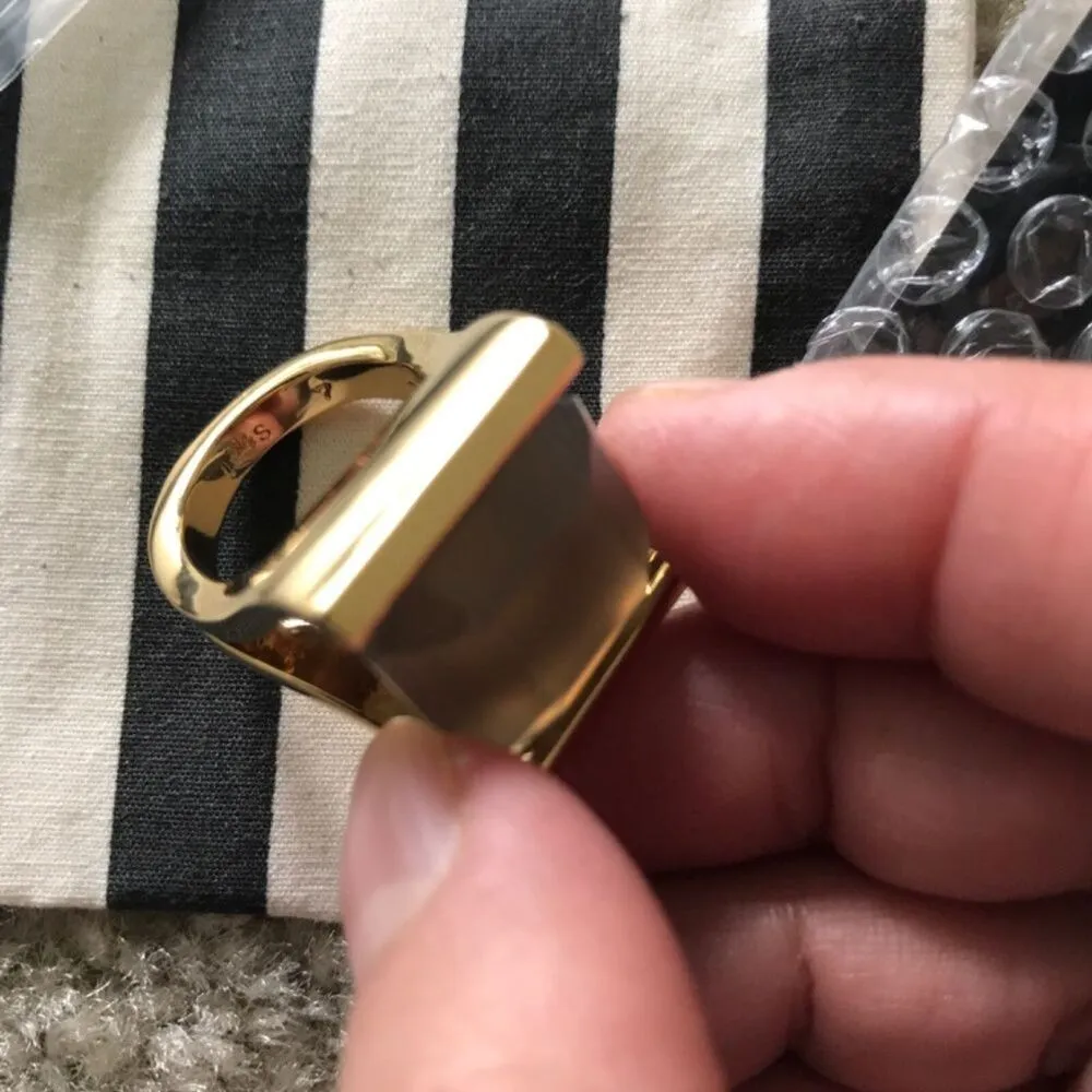 NWOT Lele Sadoughi set of earrings ring set - Image 6