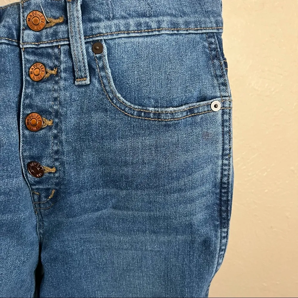 NWT Madewell 10” High Rise Skinny Jeans Blue 26 - Image 6