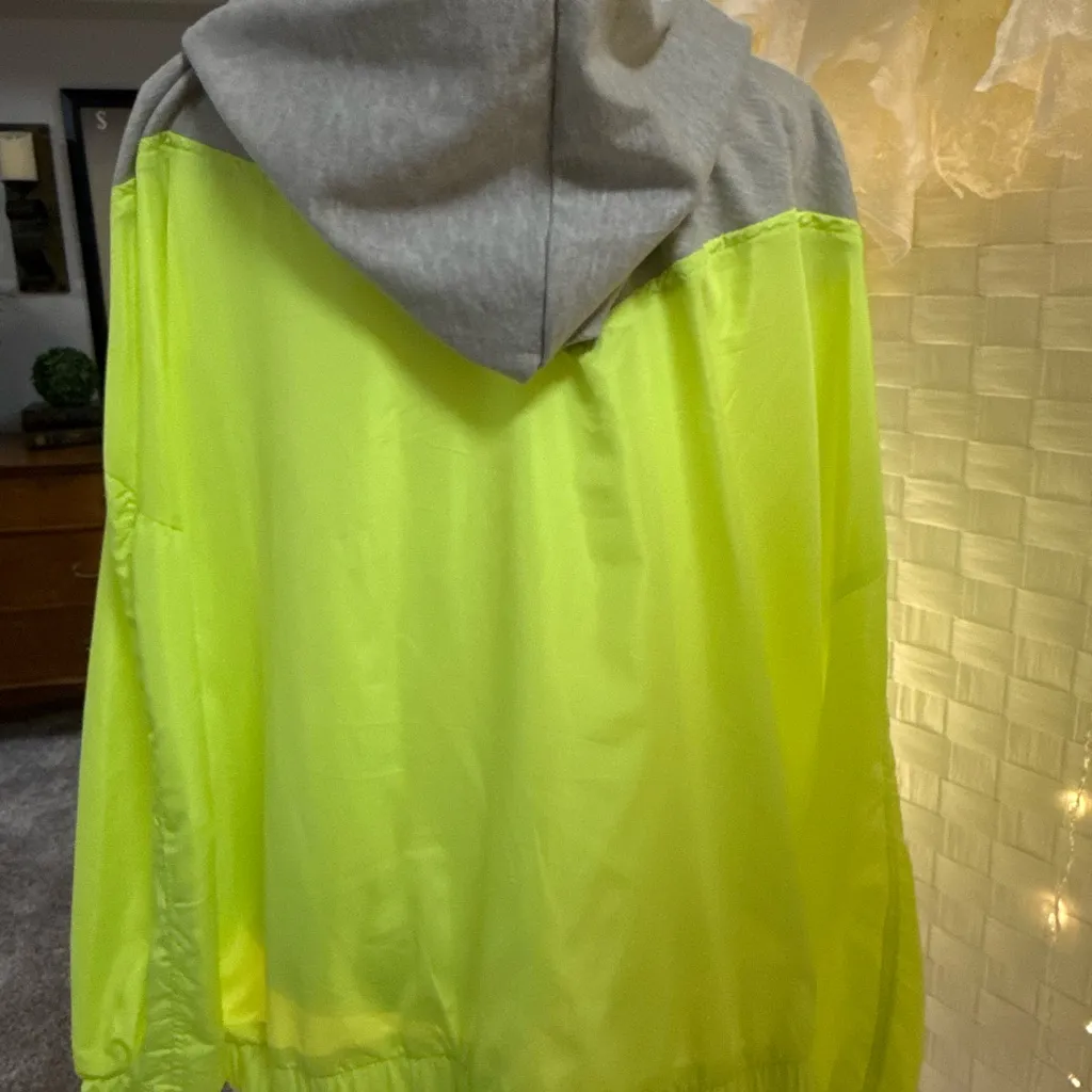 Justify Neon Green and Gray Jacket - Image 2