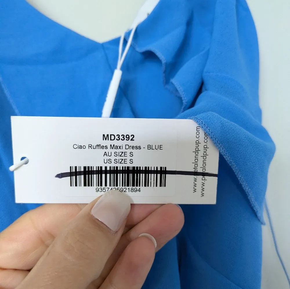 Petal And Pup Ciao Ruffles Maxi Dress Nwt Sz S - Image 6