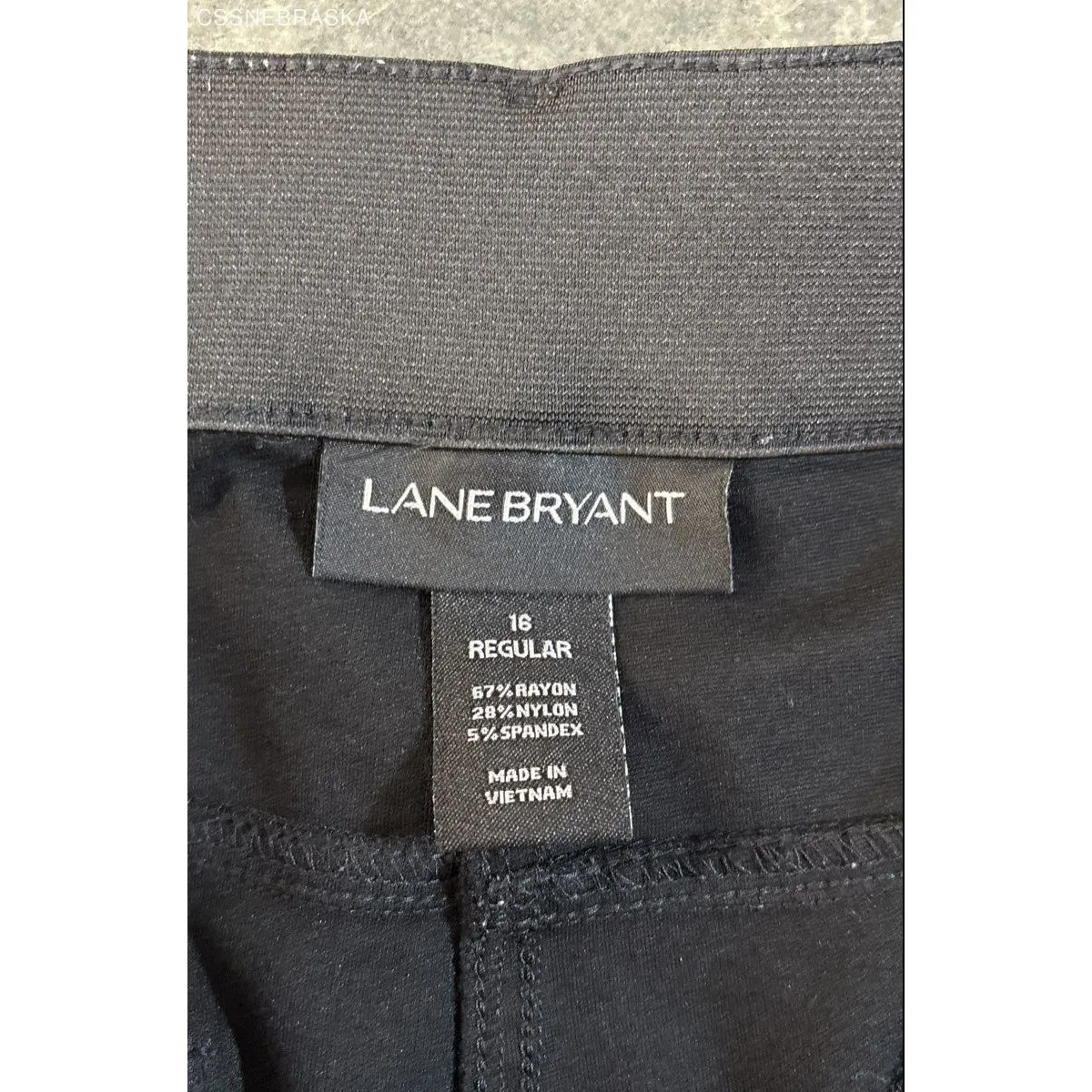 Lane Bryant Black Pants Womens Stretch - Size 18 - Image 6