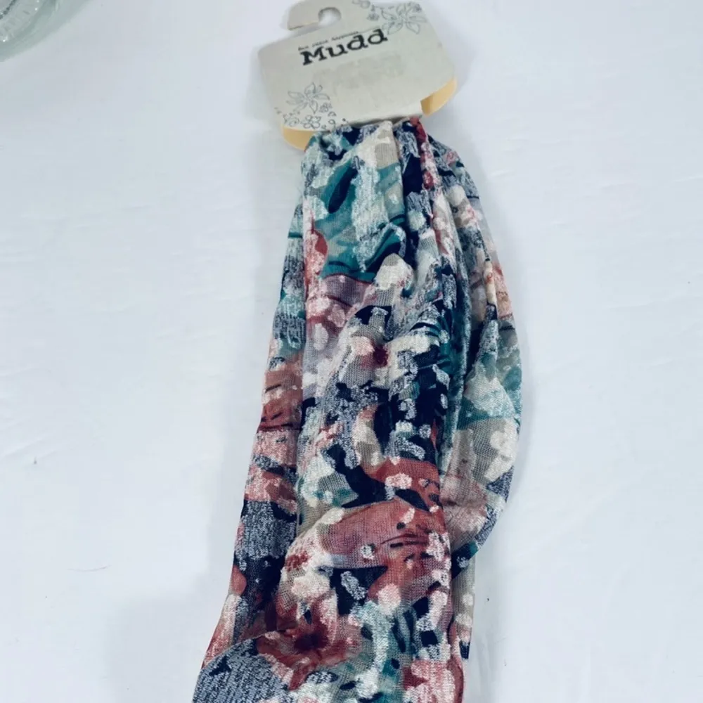 Mudd Cloth Headband Multi Colored Floral - Image 3