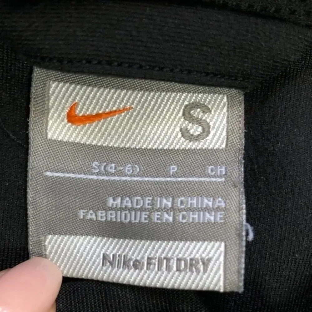 Black Dri-Fit Long Sleeve Full Zip Activewear Jacket - Image 4