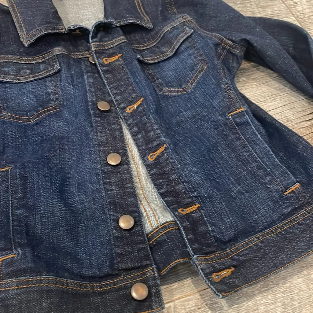 Eileen Fisher Indigo Denim Jacket - Image 2