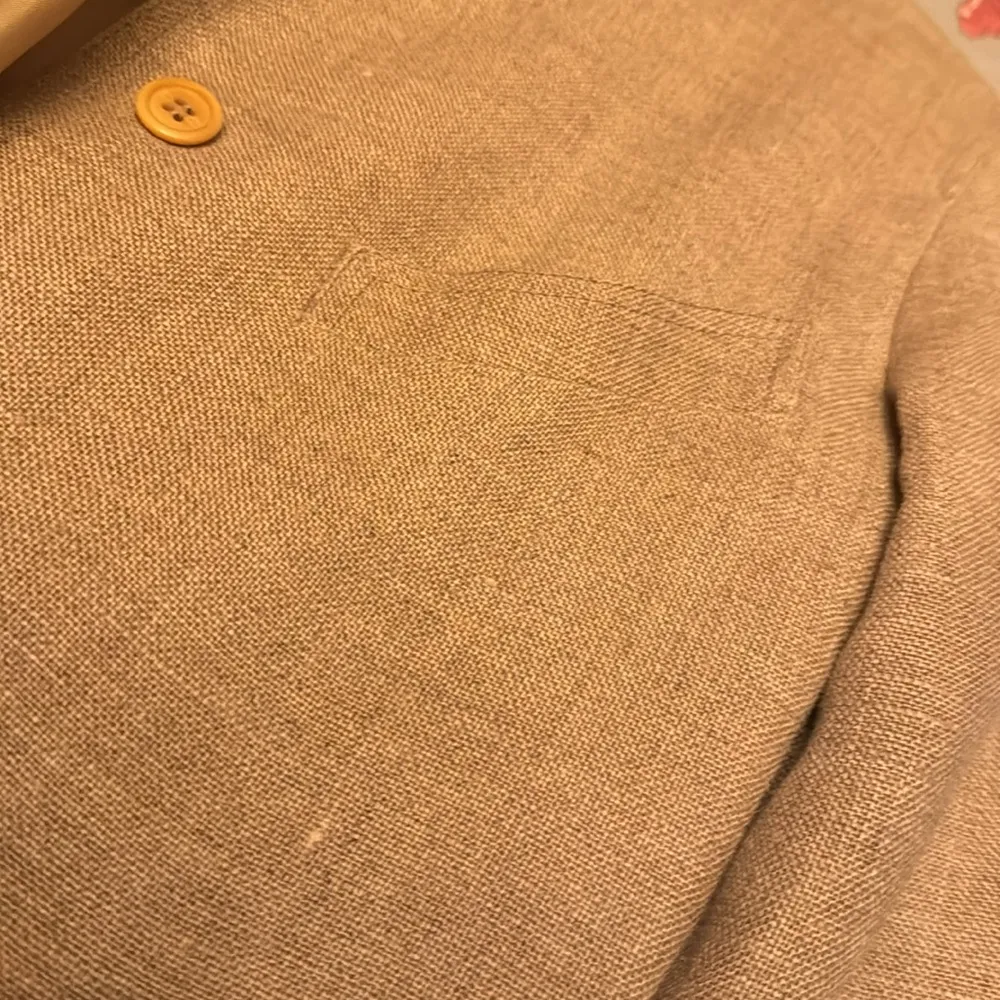 Gucci vintage blazer linen lined button down pockets size 40 large 10 - Image 8