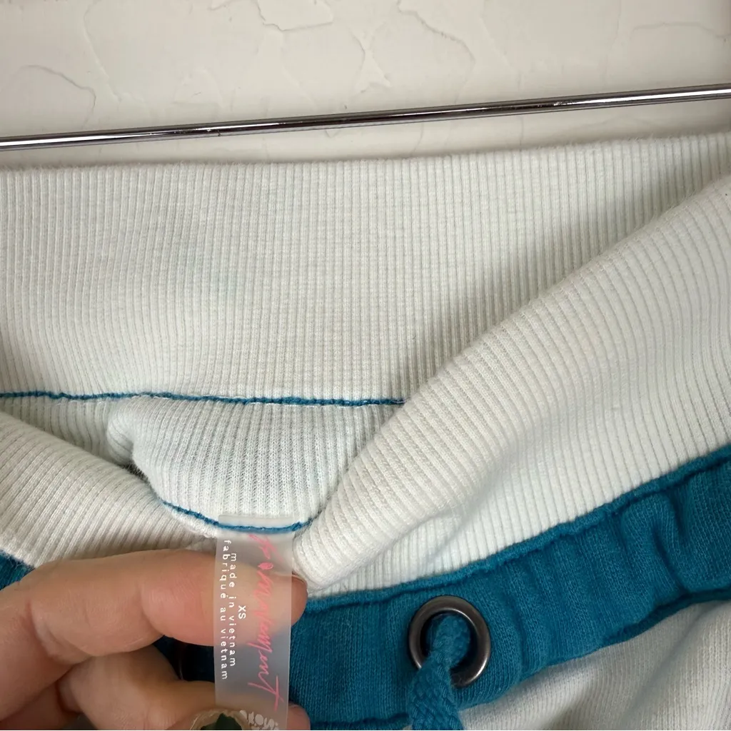 Free People Movement Playoff Colorblock Wide Leg Cargo Pant Ivory - Image 11