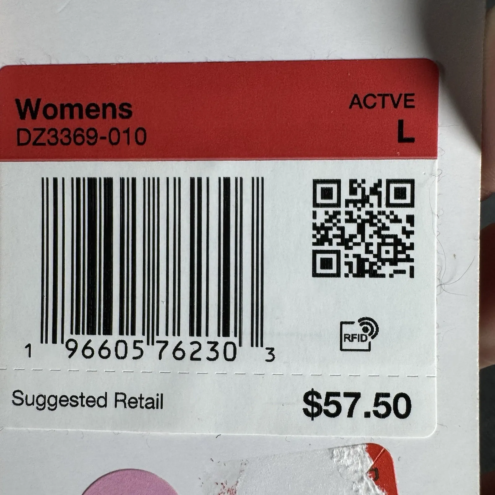 Nike Air Jordan Womens Jersey Tank Top Sz Large Number 23 Black and Red NEW NWT - Image 4