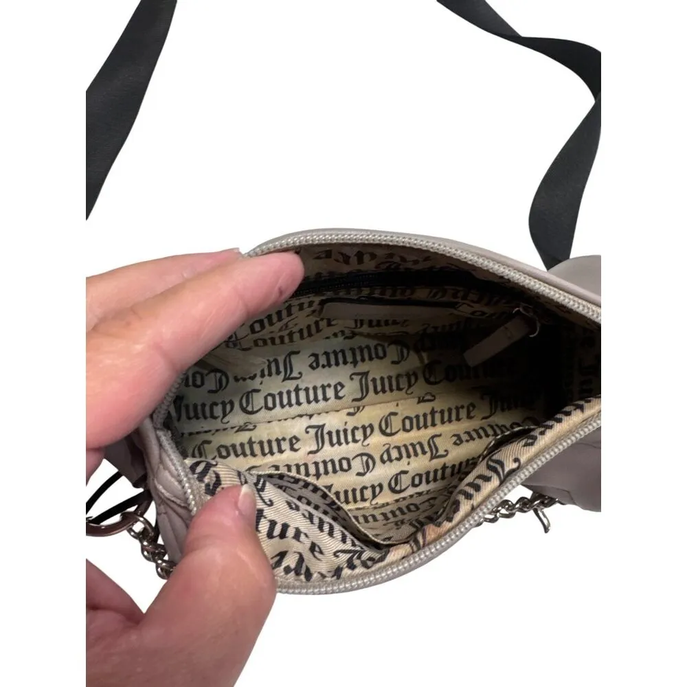 Juicy Couture Womens Gray Crossbody Clutch Purse SKU 7291 - Image 14