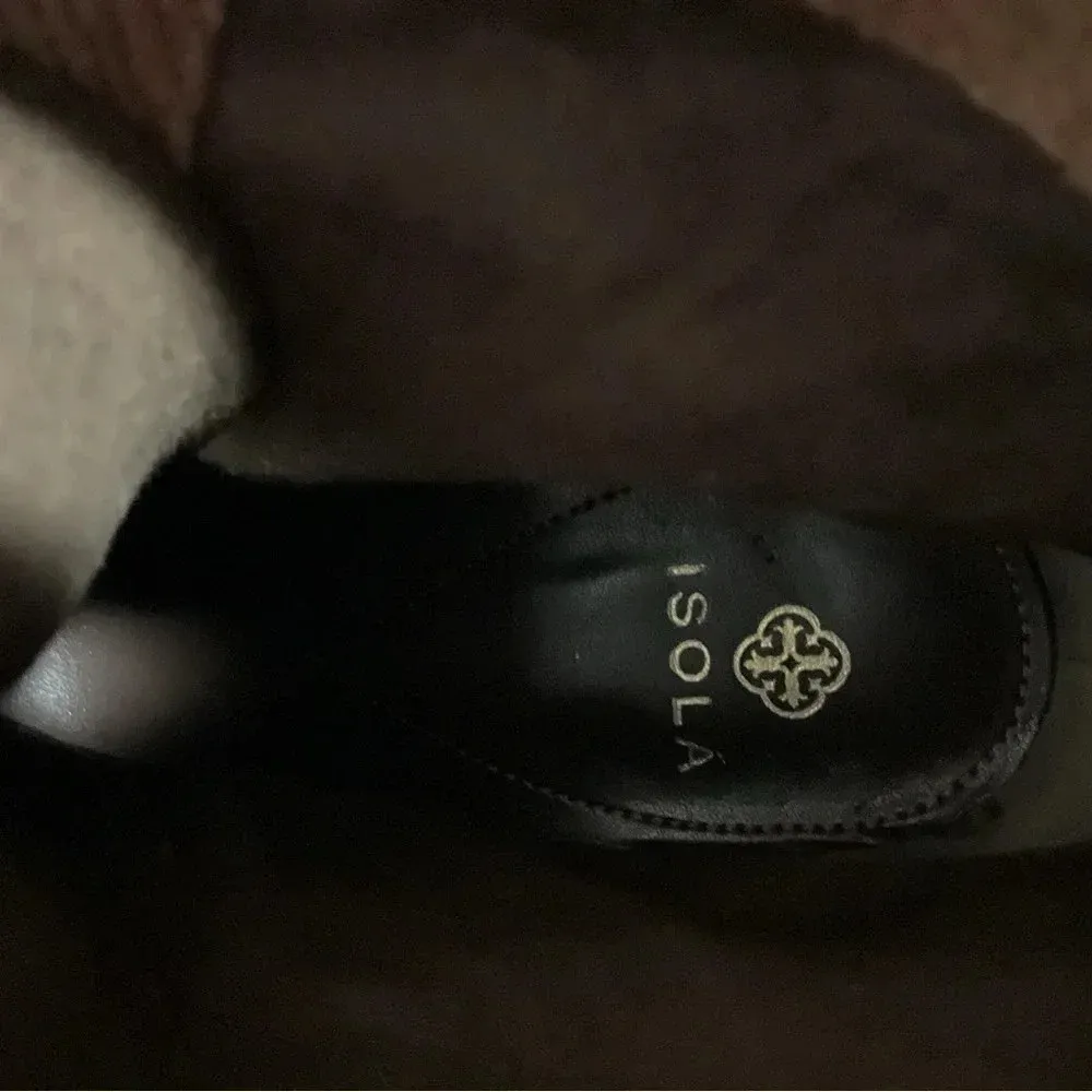 Isola Lavoy Stacked Heel Boot Size 9 - Image 9