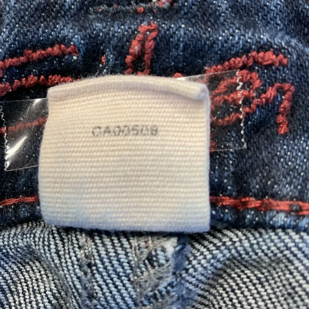 Silver Jeans Santorini Pants Size 31 Blue Dark Wash Straight Leg Strength - Image 12