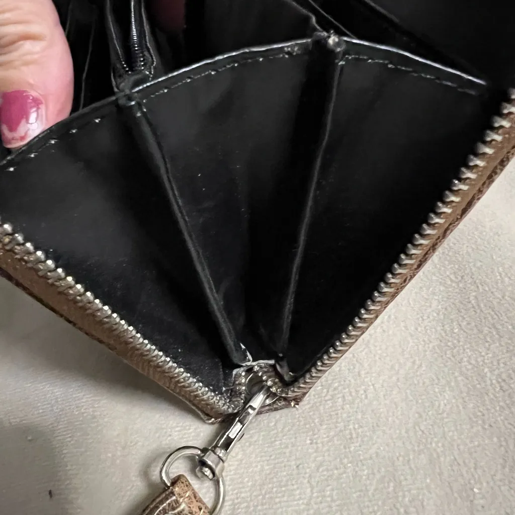 Montana West Western Leather Wristlet Wallet • • Concho Cowgirl Clutch Brown - Image 10