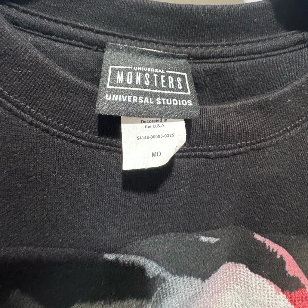 Preloved! Universal Studios Universal Monsters Dracula Sweater Black Size M - Image 6