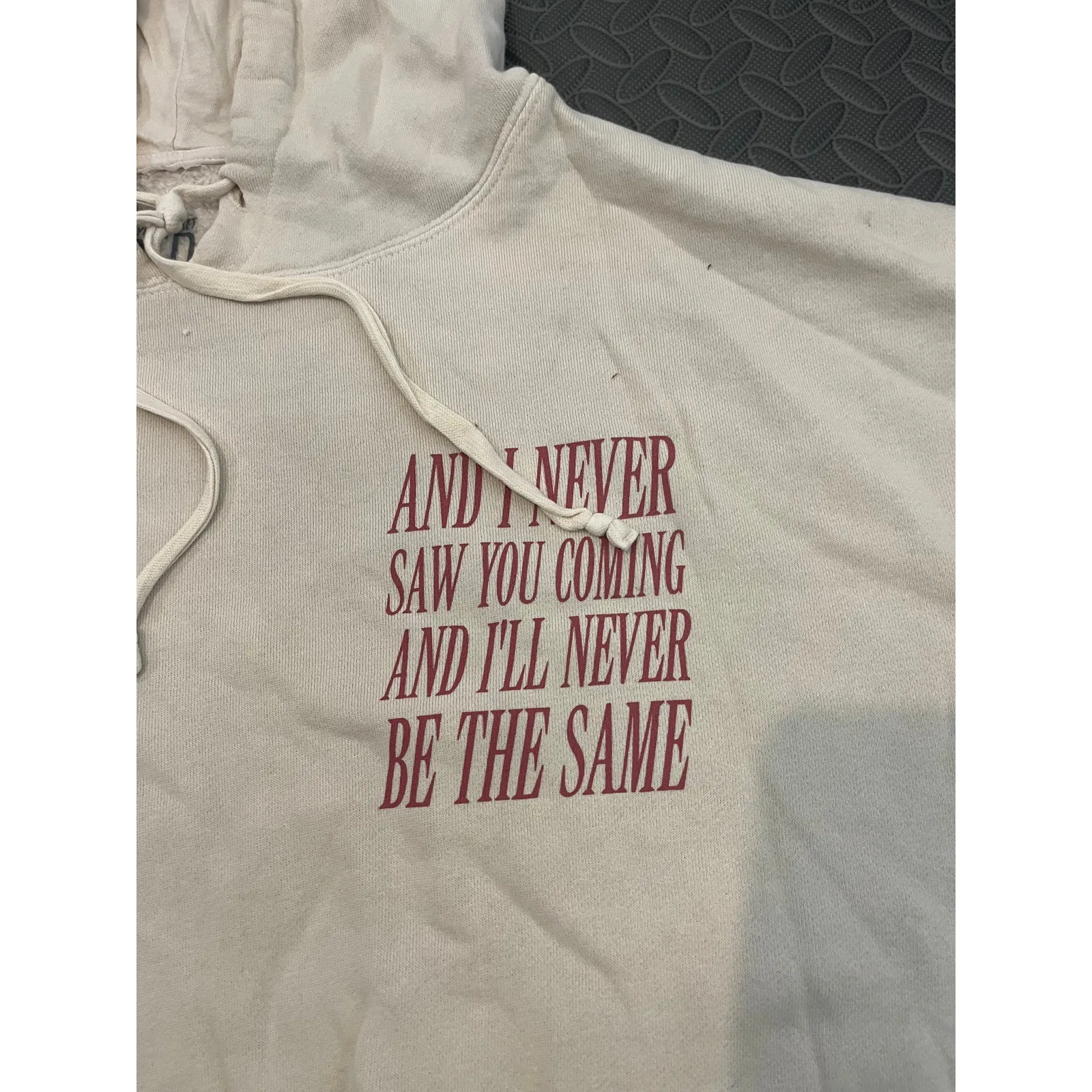 Taylor Swift Hoodie‎ Red State Of Grace 3XL RARE Official Merchandise Tour - Image 4