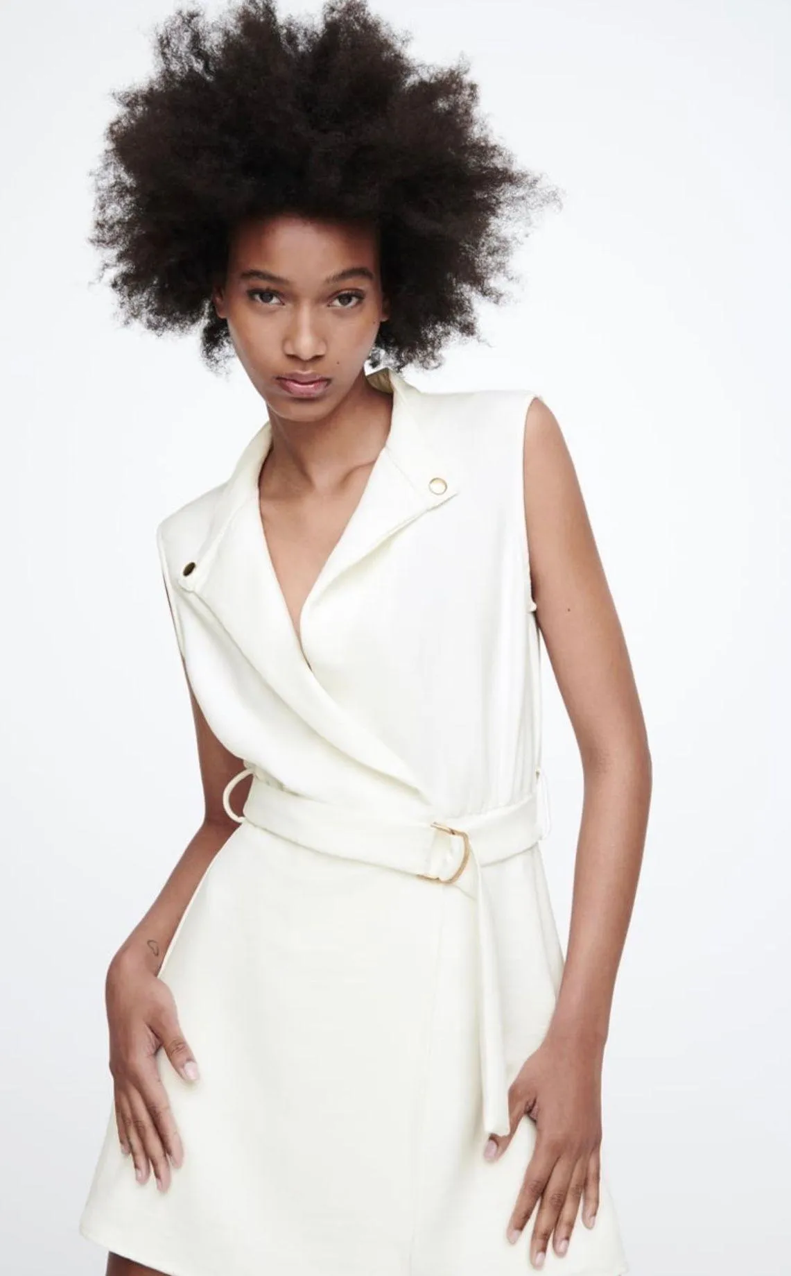 ZARA White Romper - Image 2