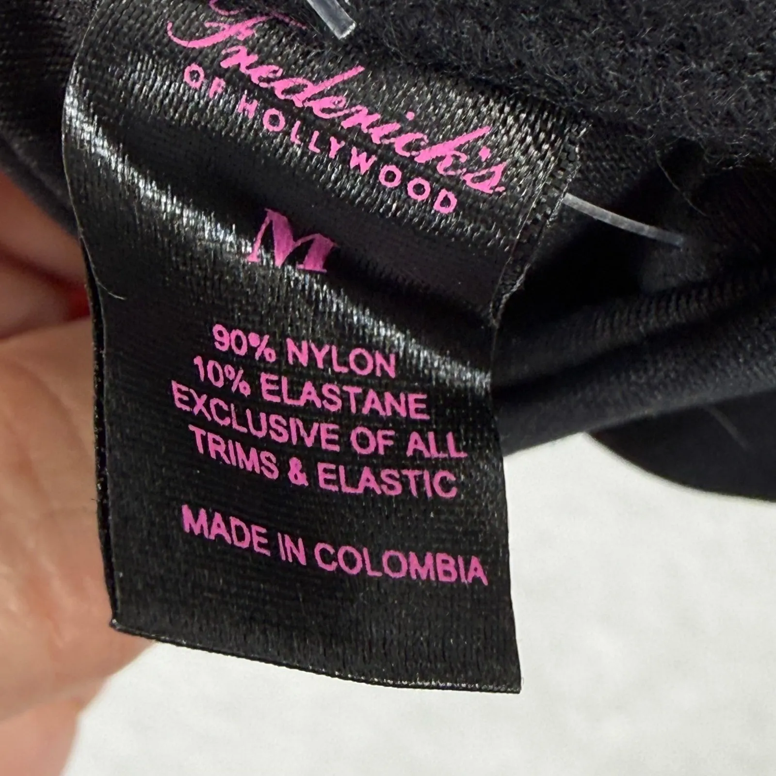 Fredericks of Hollywood Taormina Black One Shoulder Bikini Top Swimsuit M Size M - Image 5