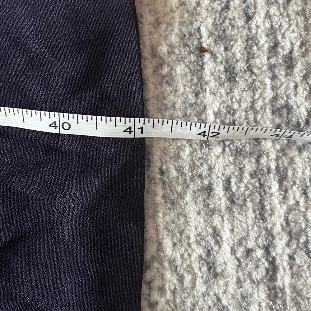 Dark Blue Elastic Pants Size undefined - Image 6