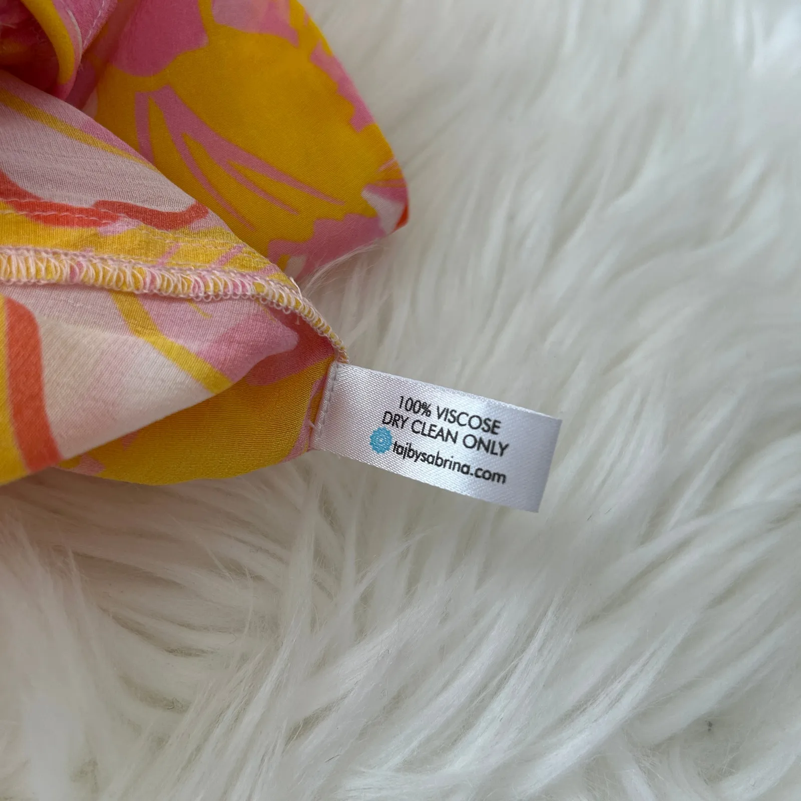 TAJ SABRINA CRIPPA Jumpsuit Womens Size XS Resortwear Luxury Vacation Beach Trip Pink - Image 12