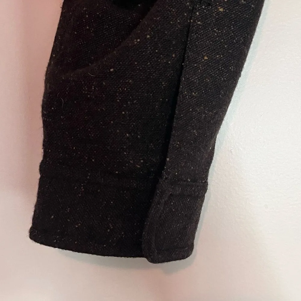 Bonworth Vintage Brown Wool Blend Shaket Utility Jacket Tan Size M - Image 8