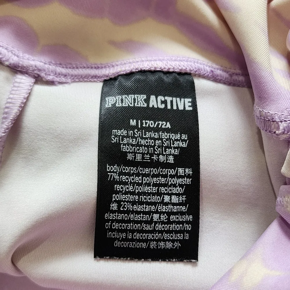 Pink Victoria's Secret Lilac Ultimate V High Waiat Bike Shorts Size Medium - Image 7