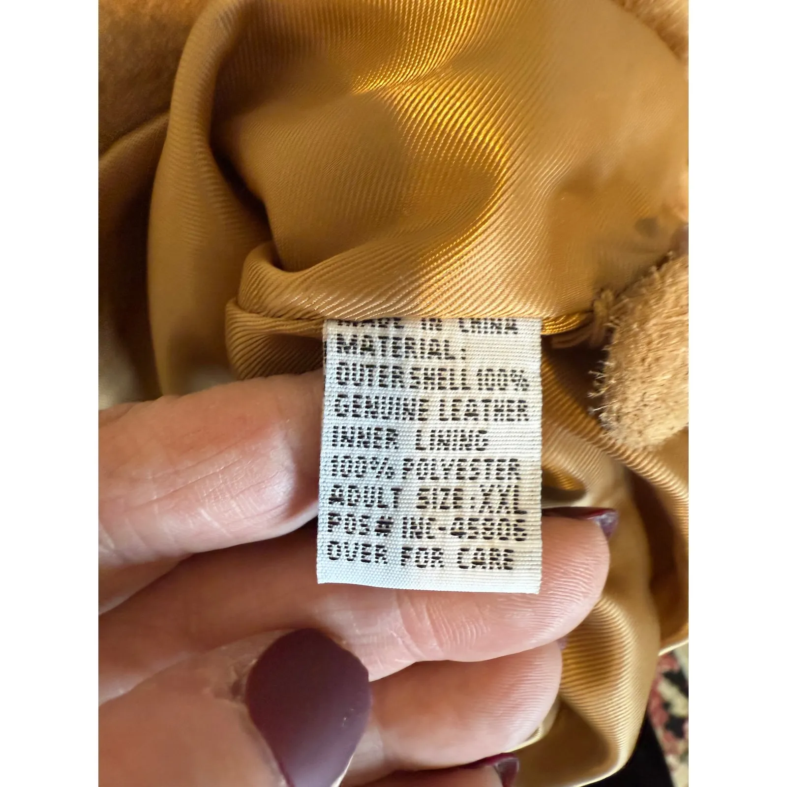 Leather Suede Fringe Tan Women Jacket Western Boho Style Size XL Cowgirl Rodeo Brown - Image 3