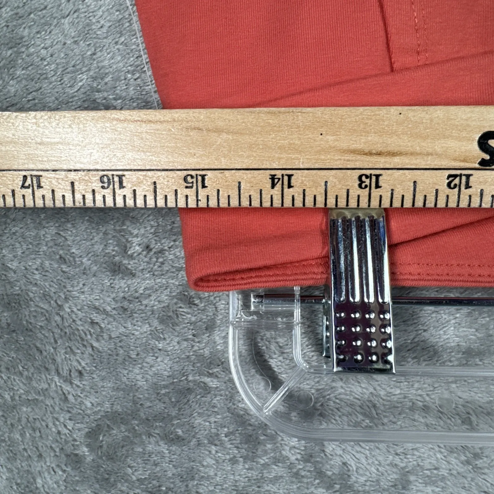 Women with Control Leggings S Petite Coral Slimming Contouring Crop Cargo Casual Orange Size undefined - Image 11