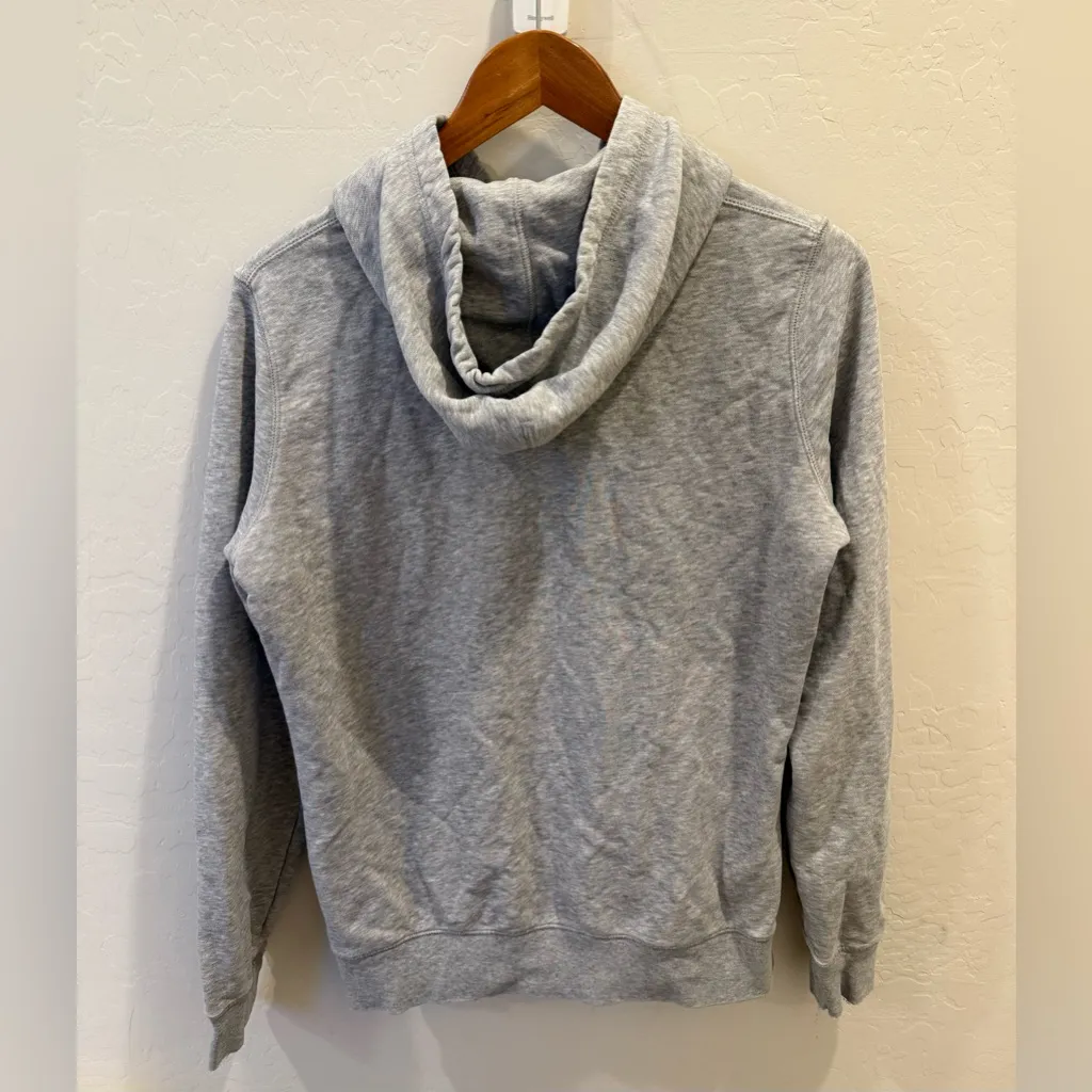 Y2K NIKE SWOOSH ATHLETIC ACTIVE WEAR PULLOVER HOODED SWEATSHIRT L - Image 2