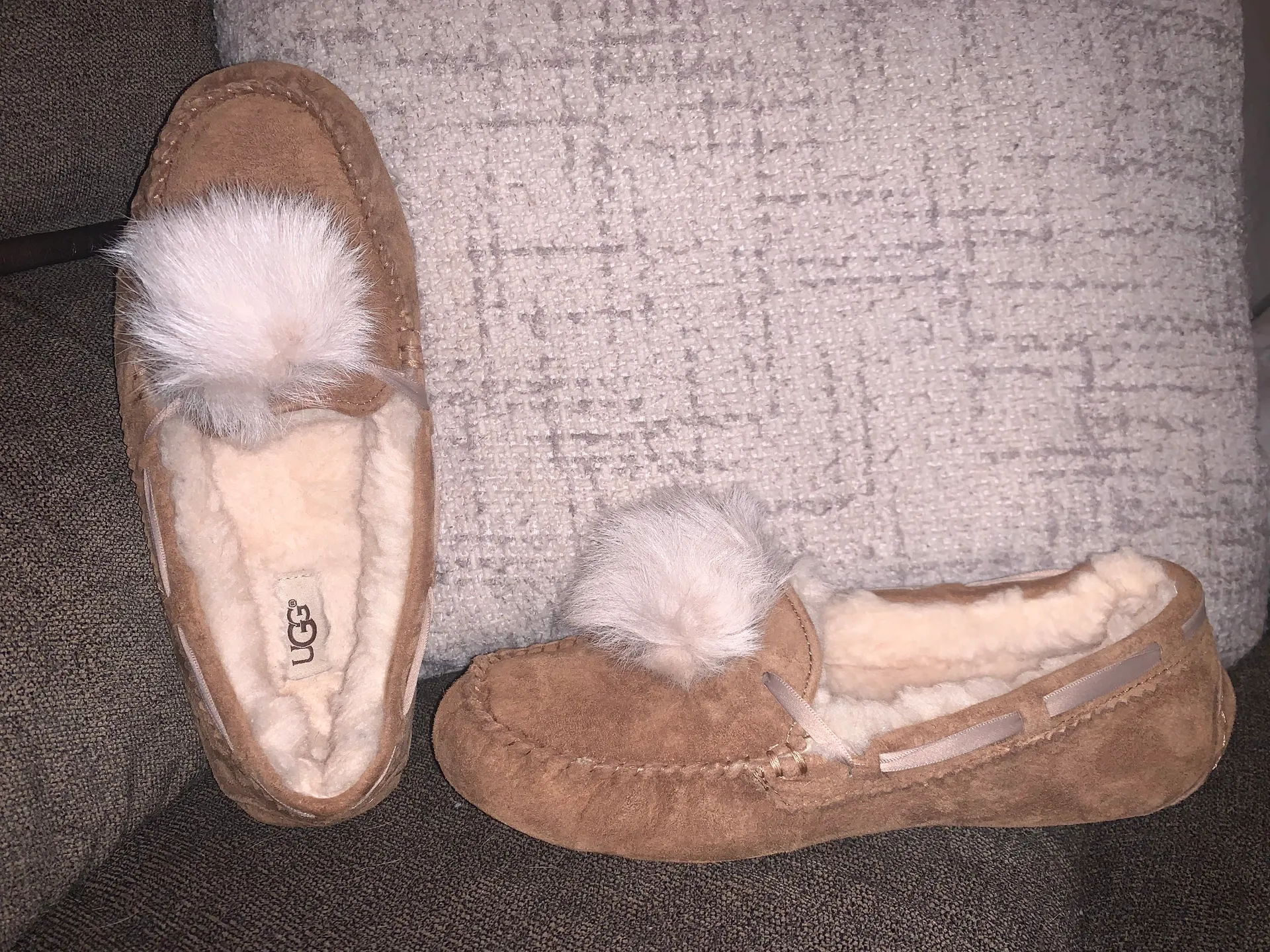 UGG Dakota Pom Pom Slippers - Image 2