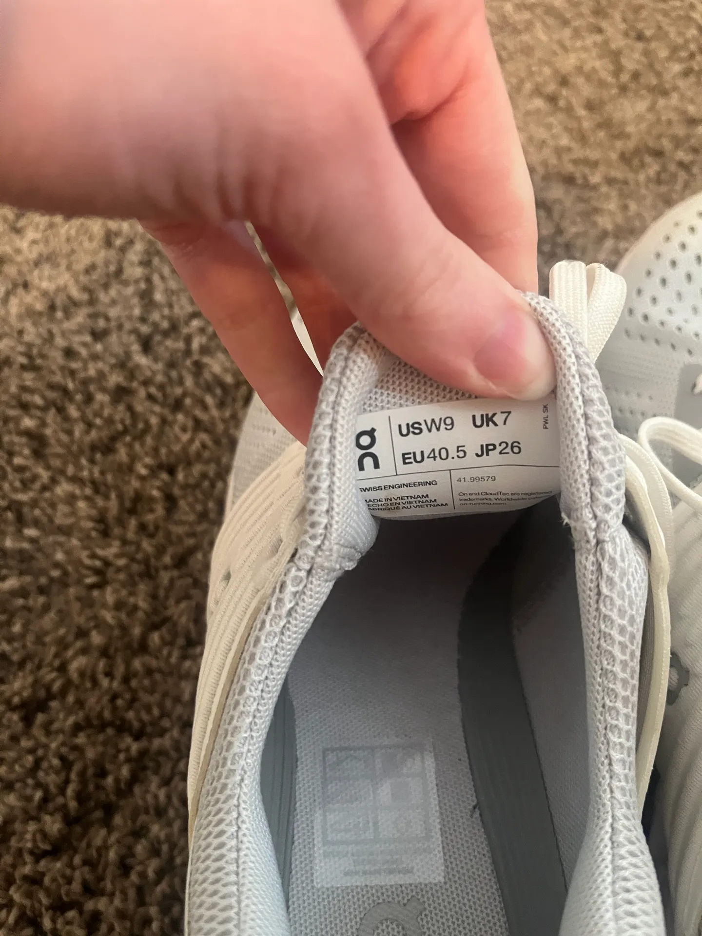 on cloud shoes  - Image 5