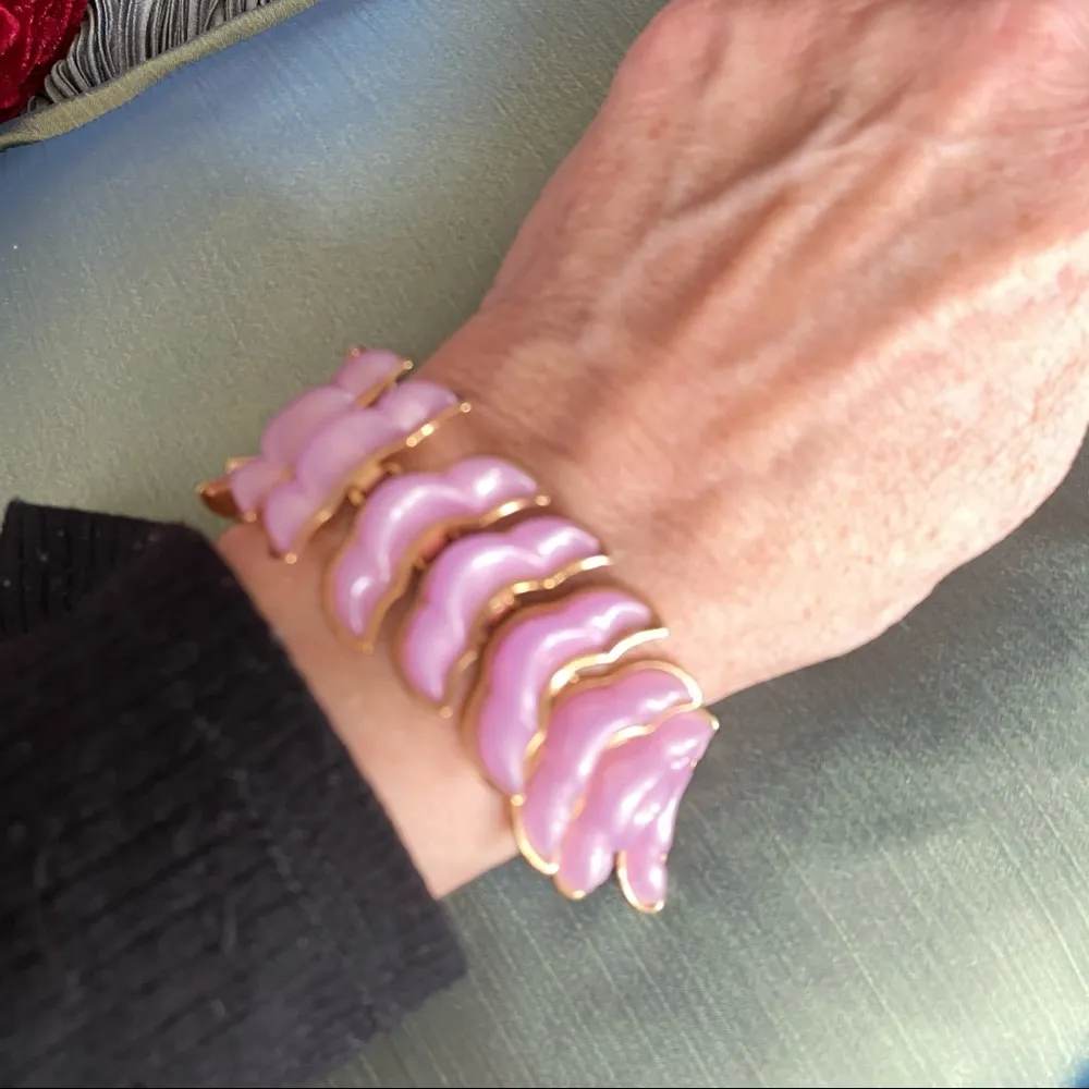 Vintage Lightweight Bracelet Purple - Image 6