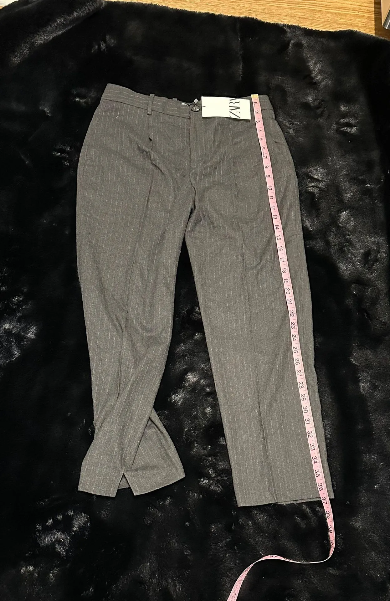 double breasted pinstripes pantsuit - Image 17