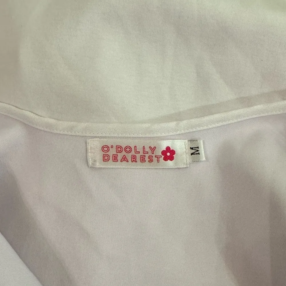 NWOT O’Dolly Dearest Jade White Cutout Halter Mini Dress M Party Club After Prom Size M - Image 16