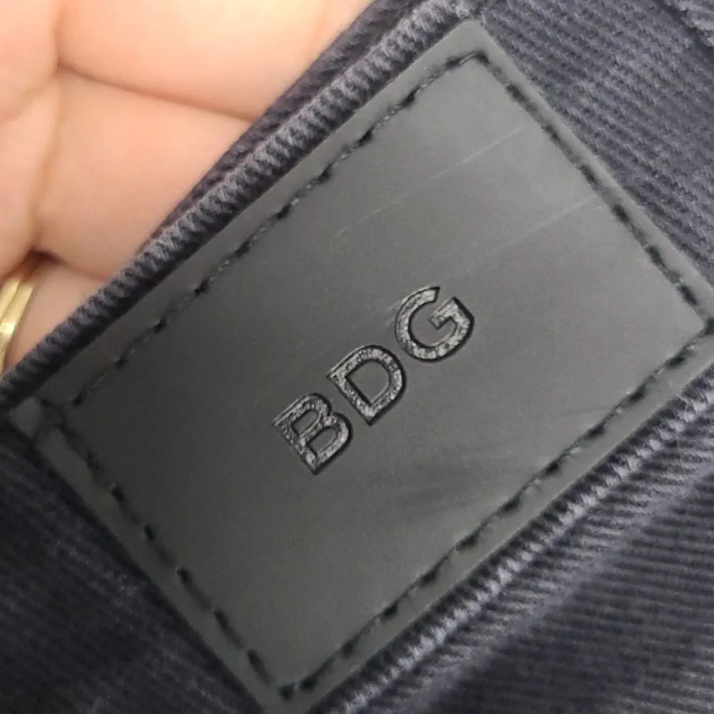 BDG Cut Off Black Mini Shorts Size 26W - Image 4
