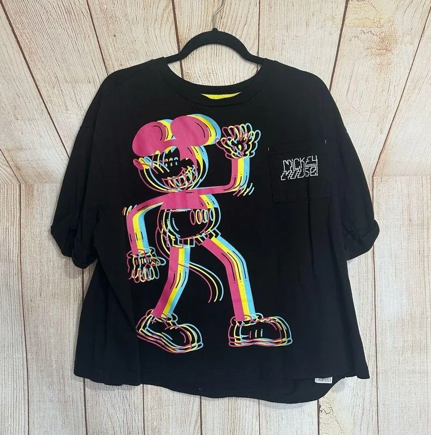 Disney Artist Series Mikey Mouse 3D Graphic Tee - Image 7