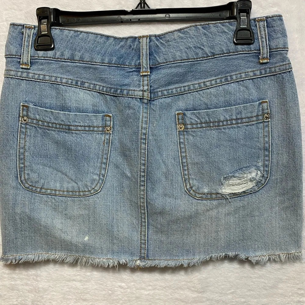 Mossimo blue jean skirt - Image 5