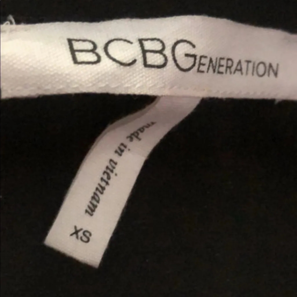 BCBGeneration off the shoulder bodysuit - Image 3