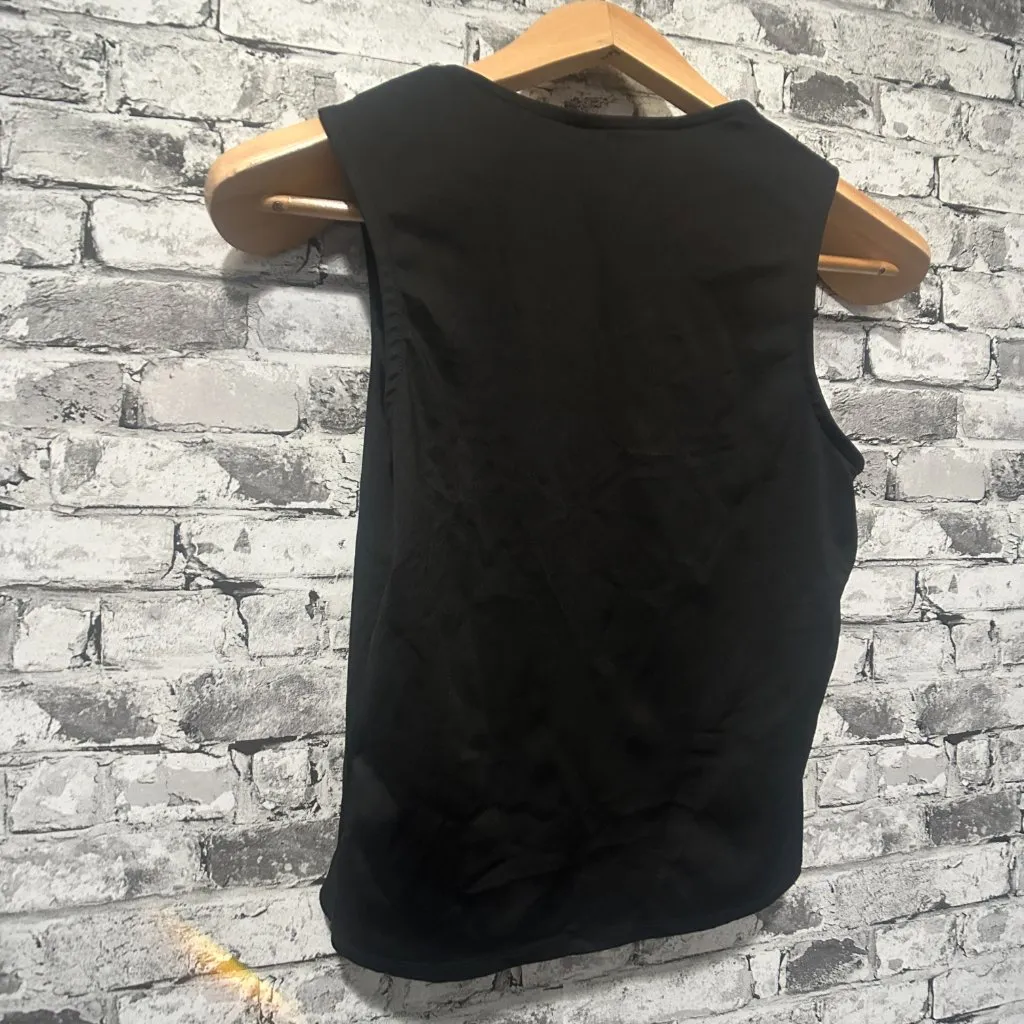 EUC No Boundaries Square Neck Black Tank Top Size M - Image 6