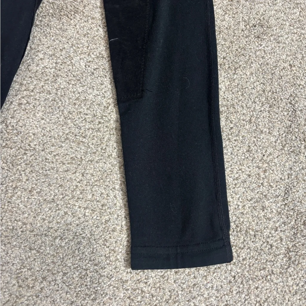 Kerrits Leggings Pants Equestrian Jodhpur Suede Patch Pull On Breeches XS - Image 2