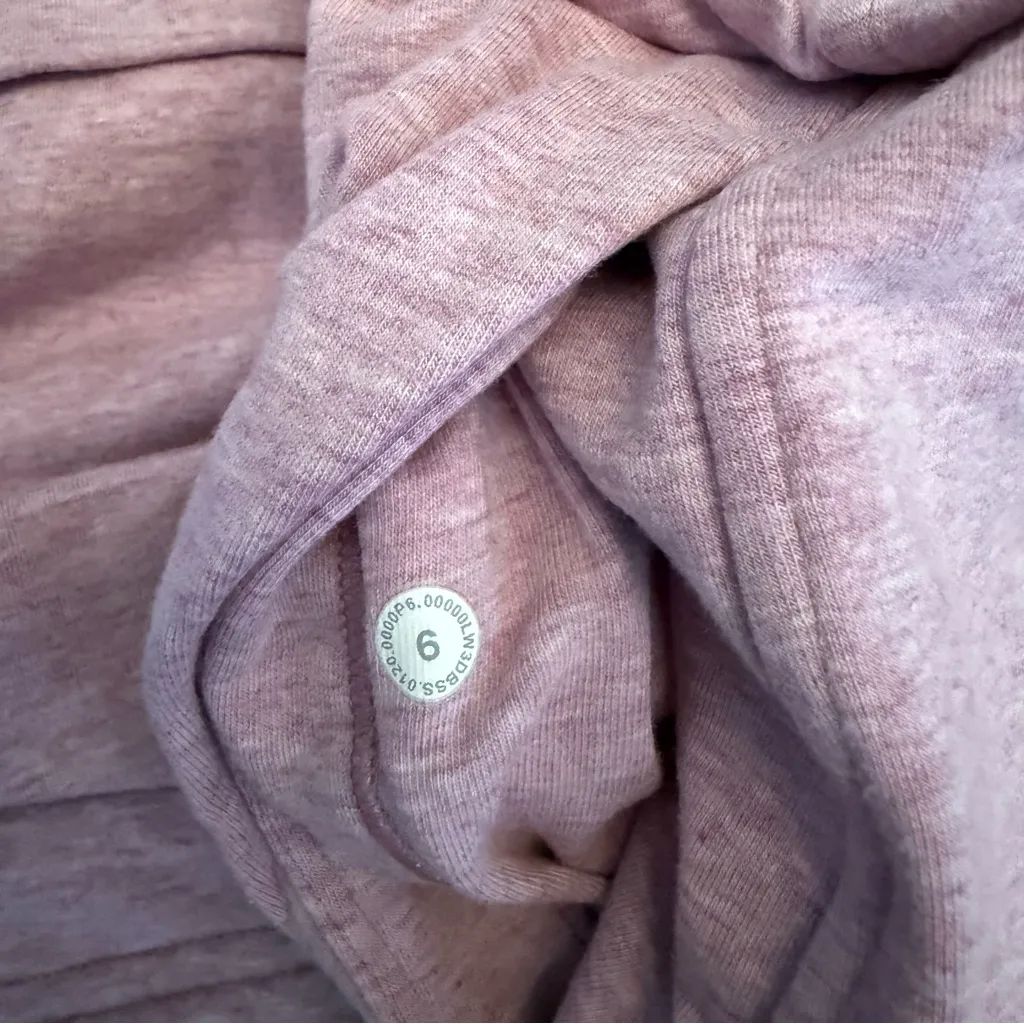 Lululemon Find Your Unwind Pullover Heathered Pink Taupe - Image 6