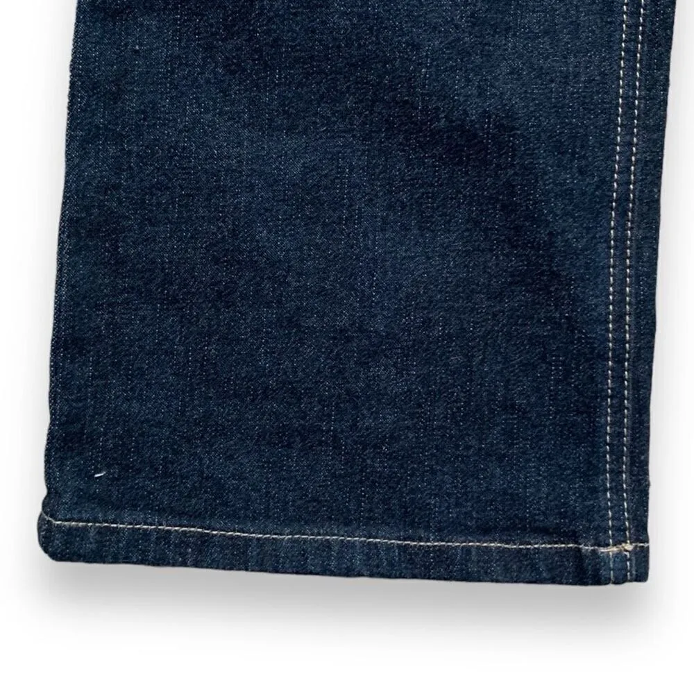 Tahari Jeans Dark Wash Low Rise Bootcut Stretch Denim Classic Western Size 2 - Image 4