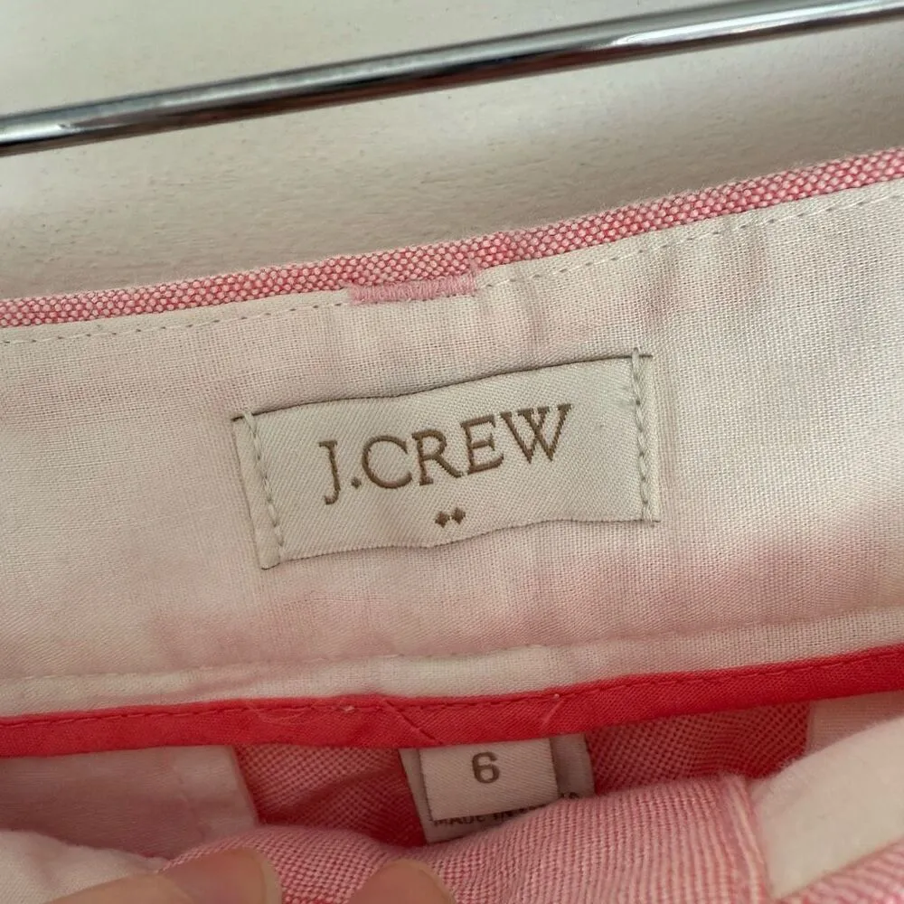 J. Crew Women’s 6 Cotton Oxford Skimmer Pant - Image 3