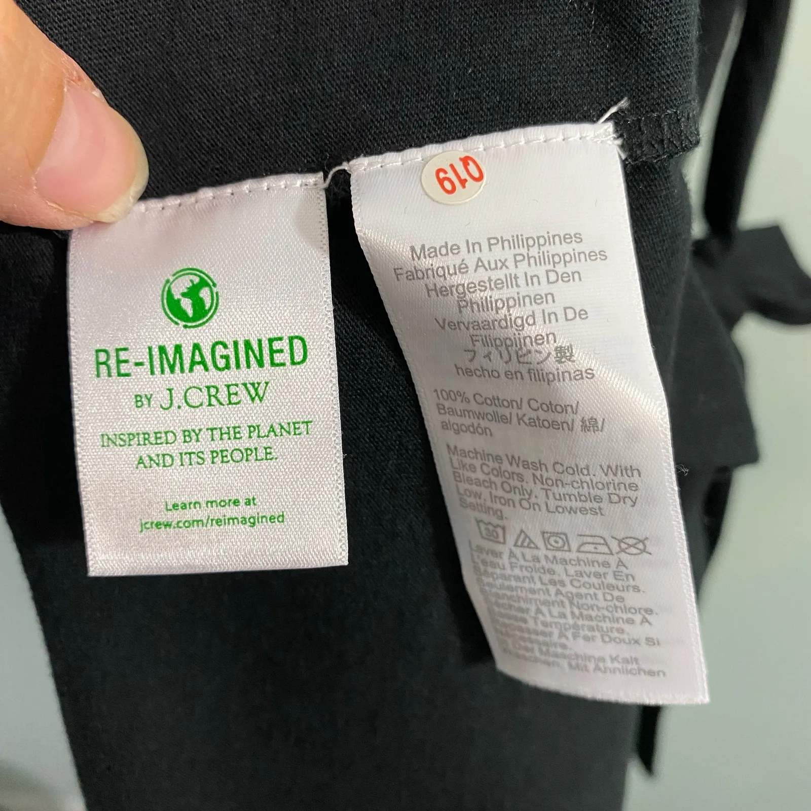 J Crew Women's Black Knit Tie Waist Sleeveless Midi Dress Size L #BF880 - Image 4