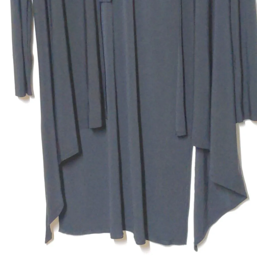 Sympli the Best Canada Black Cardigan Kimono Open Front – Size 4 - Image 3