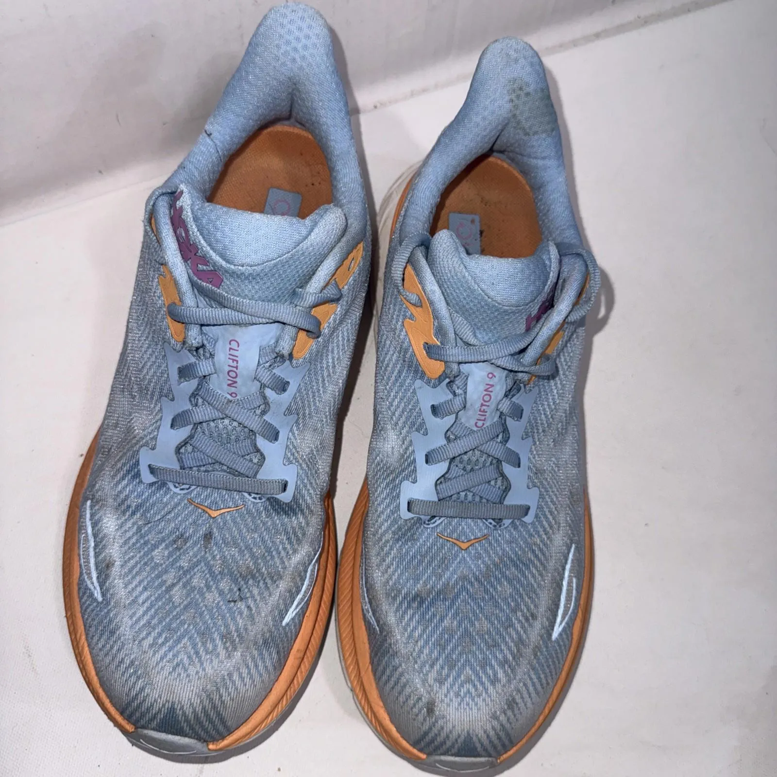 Size 8.5 - Hoka One One HOKA Clifton 9 Airy Blue W - Image 8