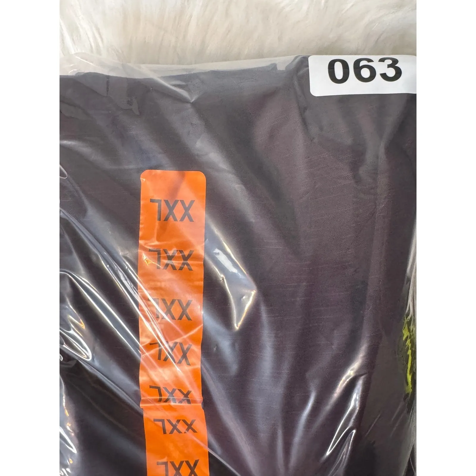 Matty M Womens Dark Wine Heathered Leggings Pants Size XXL Purple - Image 7