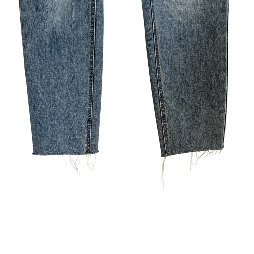 OAT NEW YORK Mid Rise Jeans Women’s Size 4 Blue - Image 5