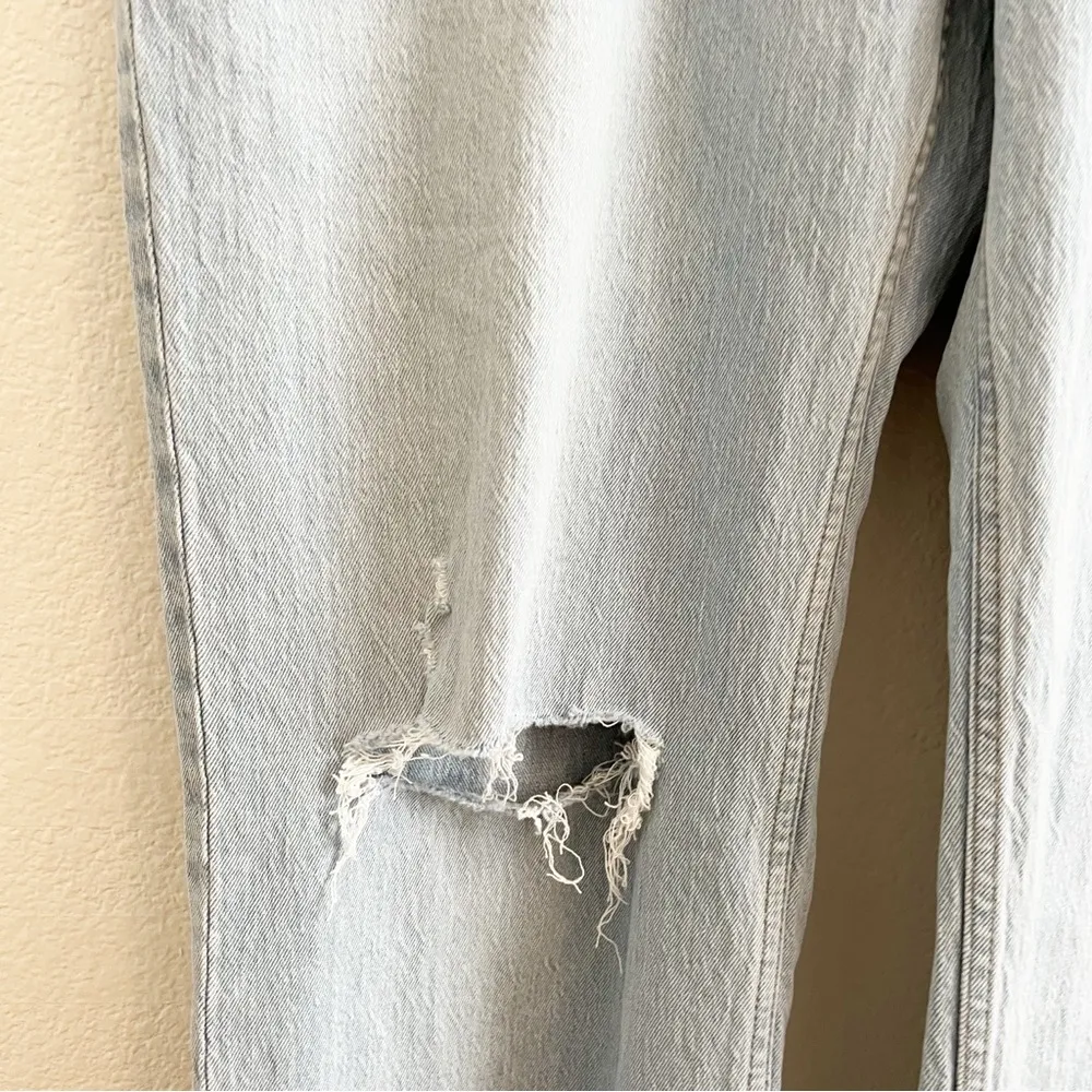 Abercrombie The 90's Relaxed Jean High Rise Curve Love 33/16 L - Image 4