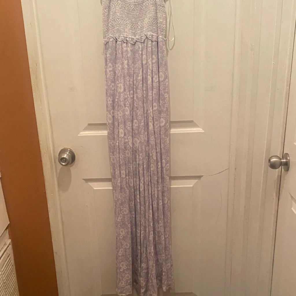 Miami Lavender Floral Jumpsuit - Image 4