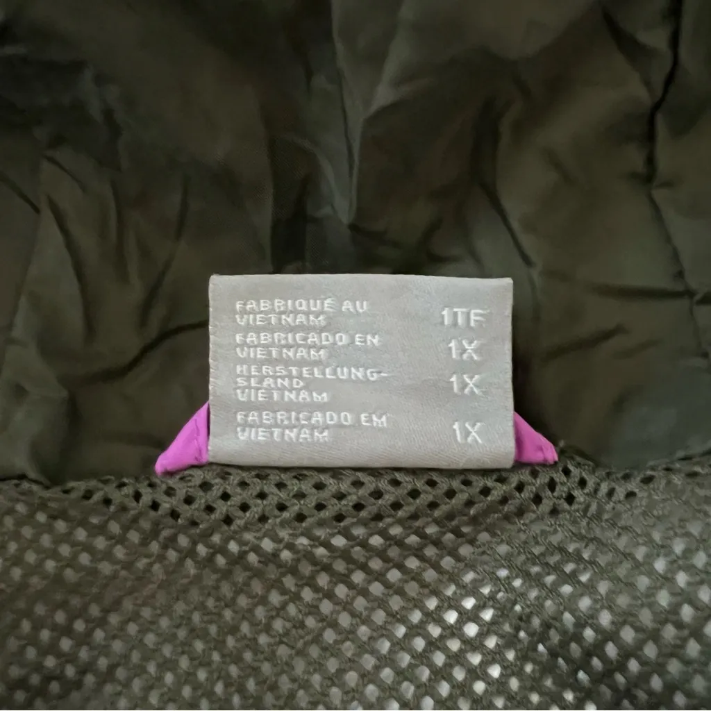 Columbia Women’s Arcadia™ II Lightweight Water repellent Purple Rain Jacket 1x - Image 5