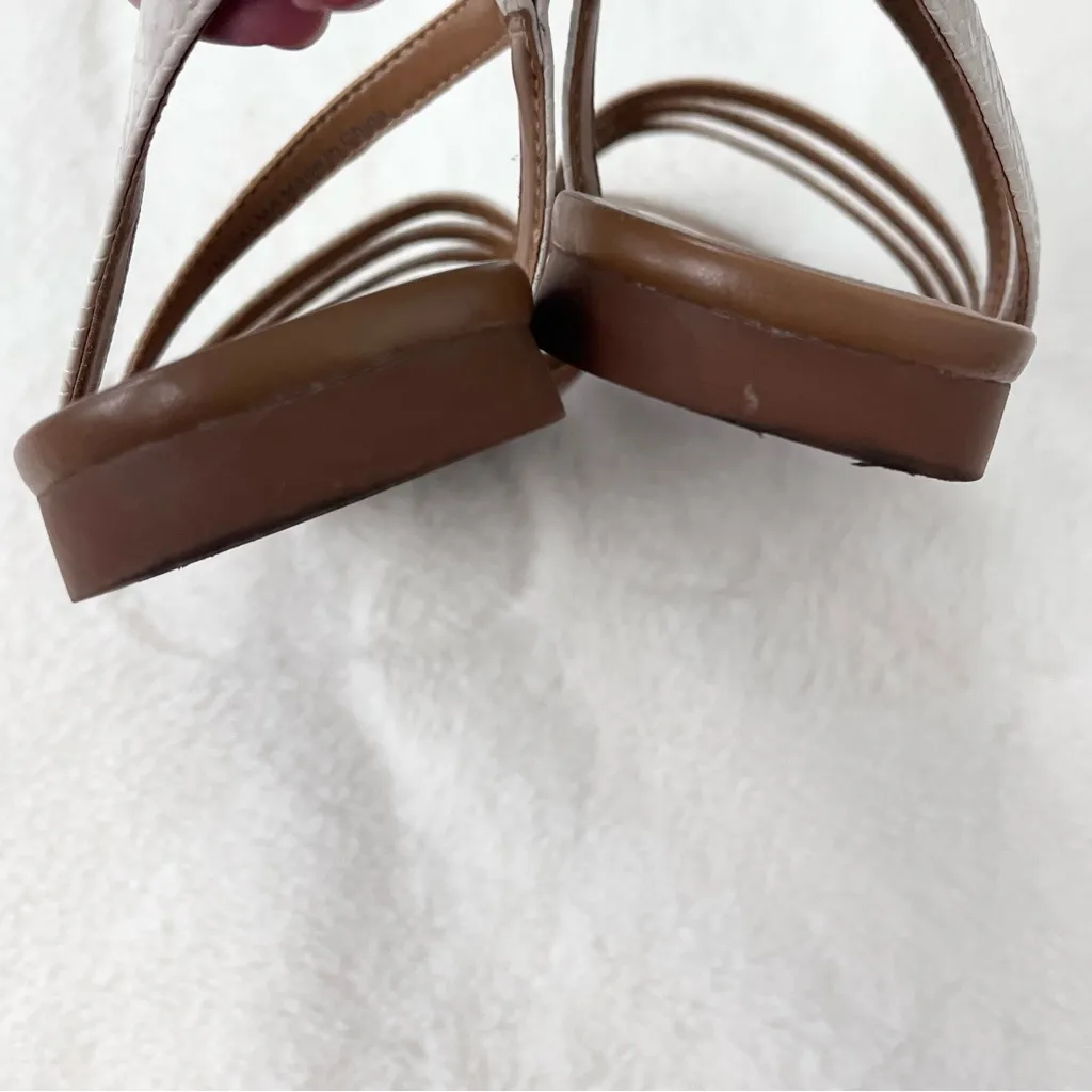 Naturalizer Salma Snakeskin Embossed Strappy Sandal - Image 4