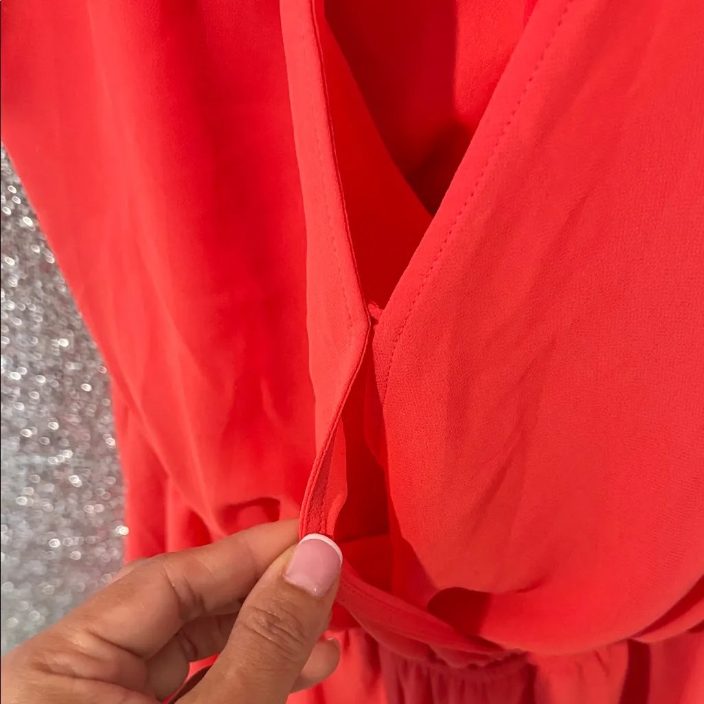 Astr Scarlet Sleeveless Romper - Image 11